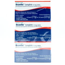 OCUVITE Complete 12 mg Lutein Kapseln 180 Stück