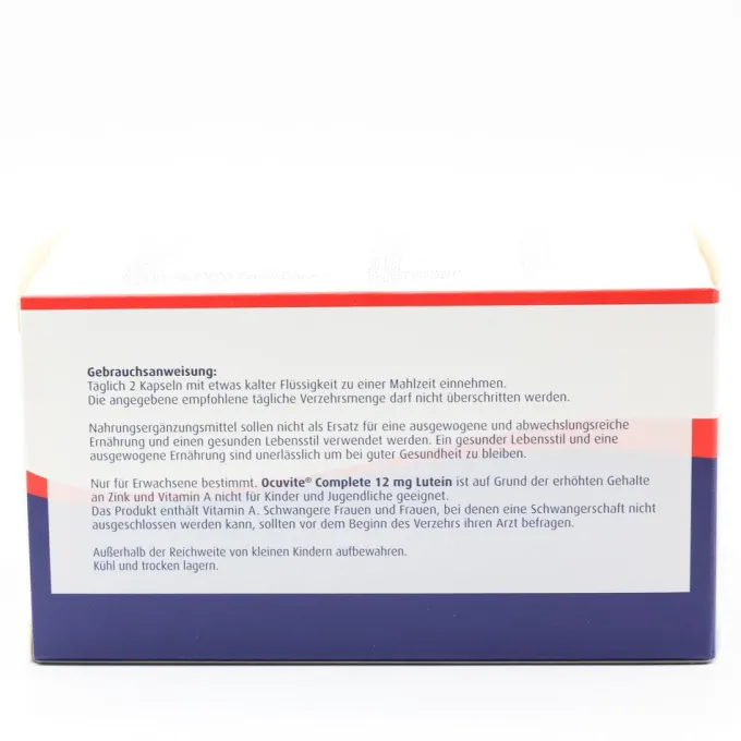 OCUVITE Complete 12 mg Lutein Kapseln 60 Stück