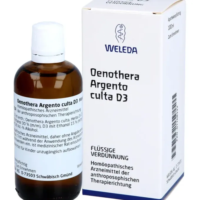OENOTHERA ARGENTO culta D 3 Dilution 100 ml