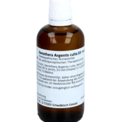 OENOTHERA ARGENTO culta D 3 Dilution 100 ml