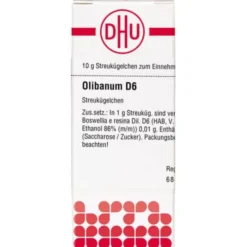 OLIBANUM D 6 Globuli 10 g