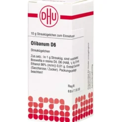 OLIBANUM D 6 Globuli 10 g