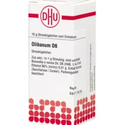OLIBANUM D 6 Globuli 10 g