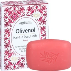 OLIVENÖL HAND- & Duschseife Rose 100 g