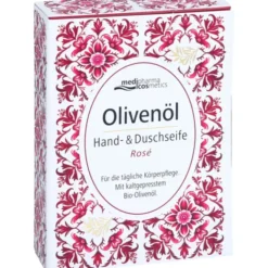 OLIVENÖL HAND- & Duschseife Rose 100 g