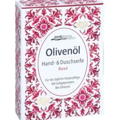 OLIVENÖL HAND- & Duschseife Rose 100 g