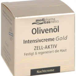 OLIVENÖL INTENSIVCREME Gold ZELL-AKTIV Nachtcreme 50 ml