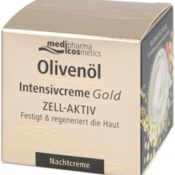 OLIVENÖL INTENSIVCREME Gold ZELL-AKTIV Nachtcreme 50 ml
