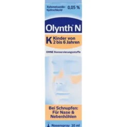 OLYNTH 0,05% N Schnupfen Dosierspray ohne Konserv. 10 ml