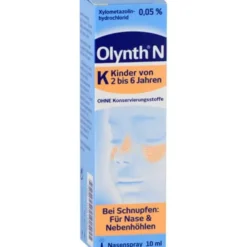 OLYNTH 0,05% N Schnupfen Dosierspray ohne Konserv. 10 ml