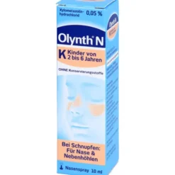 OLYNTH 0,05% N Schnupfen Dosierspray ohne Konserv. 10 ml