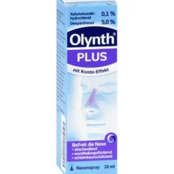 OLYNTH Plus 0,1%/5% für Erw.Nasenspray o.K. 10 ml