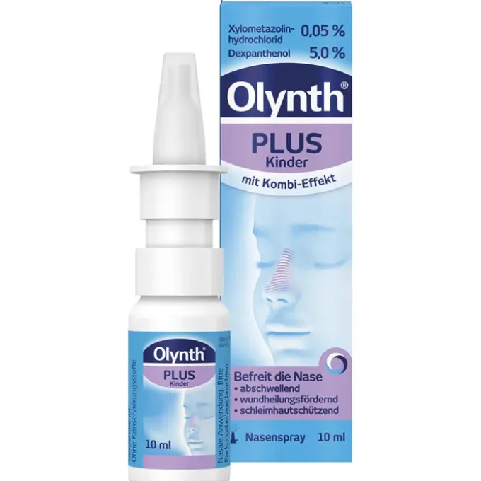 OLYNTH Plus 0,05%/5% für Kinder Nasenspray o.K. 10 ml