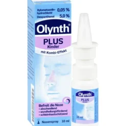 OLYNTH Plus 0,05%/5% für Kinder Nasenspray o.K. 10 ml