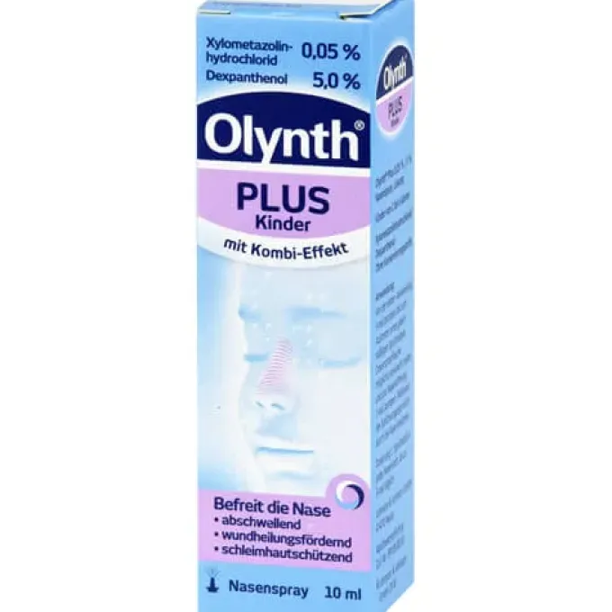 OLYNTH Plus 0,05%/5% für Kinder Nasenspray o.K. 10 ml