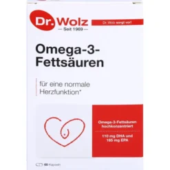 OMEGA-3 FETTSÄUREN 500 mg/60% Kapseln 60 Stück