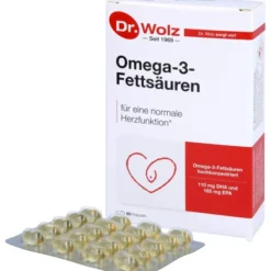OMEGA-3 FETTSÄUREN 500 mg/60% Kapseln 60 Stück