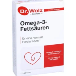 OMEGA-3 FETTSÄUREN 500 mg/60% Kapseln 60 Stück