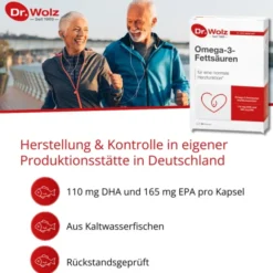 OMEGA-3 FETTSÄUREN 500 mg/60% Kapseln 60 Stück