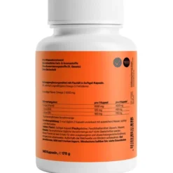 OMEGA-3 1000 mg Seefischöl Softgel-Kapseln hochdo. 140 Stück