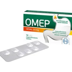 OMEP HEXAL 20 mg magensaftresistente Tabletten 14 St