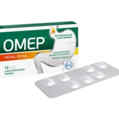 OMEP HEXAL 20 mg magensaftresistente Tabletten 14 St