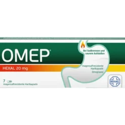 OMEP HEXAL 20 mg magensaftresistente Hartkapseln 7 St