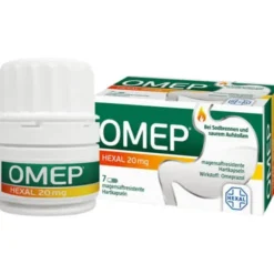 OMEP HEXAL 20 mg magensaftresistente Hartkapseln 7 St