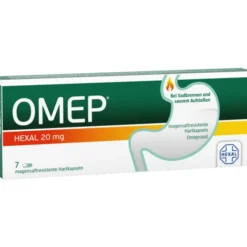 OMEP HEXAL 20 mg magensaftresistente Hartkapseln 7 St