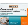 OMEPRAZOL-ratiopharm SK 20 mg magensaftr.Hartkaps. 7 St