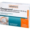OMEPRAZOL-ratiopharm SK 20 mg magensaftr.Hartkaps. 14 St