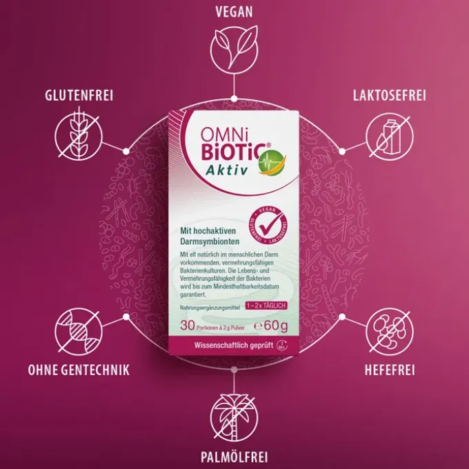 OMNI BiOTiC Aktiv Pulver 2 Stück