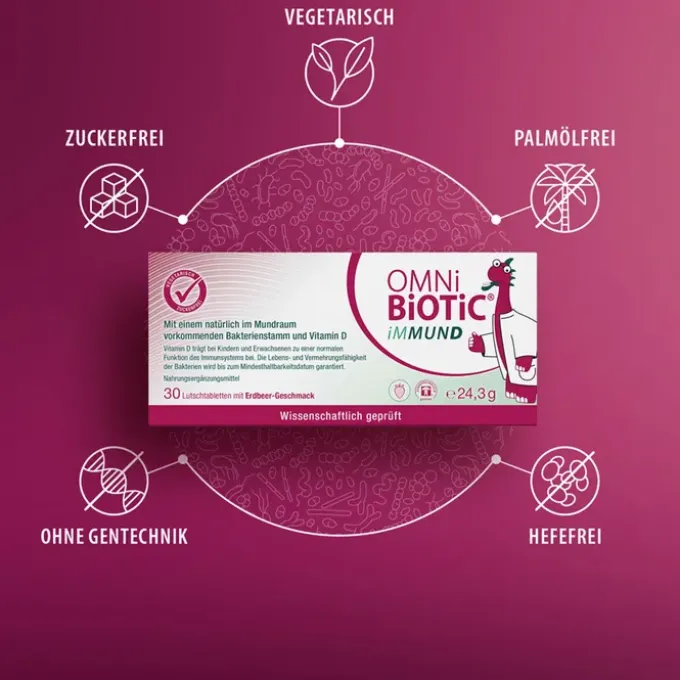 OMNI BiOTiC iMMUND Lutschtabletten 60 Stück
