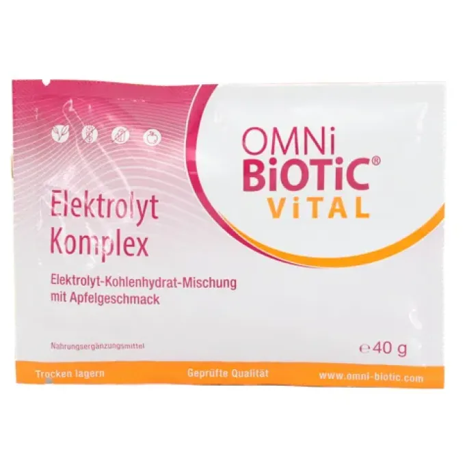 OMNI BiOTiC ViTAL Elektrolyt Kompl.Apfel Plv.Sach. 40 g