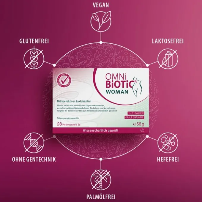 OMNI BiOTiC WOMAN Pulver 14 Stück
