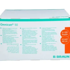OMNICAN Insulinspr.0,5 ml U100 m.Kan.0,30x8 mm ei. 100X1 St