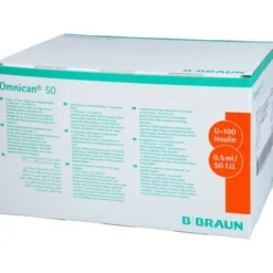 OMNICAN Insulinspr.0,5 ml U100 m.Kan.0,30x8 mm ei. 100X1 St