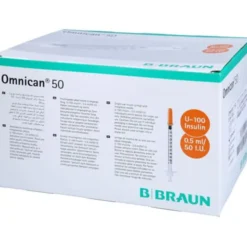 OMNICAN Insulinspr.0,5 ml U100 m.Kan.0,30x12 mm e. 100 St