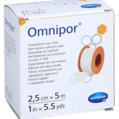 OMNIPOR Fixierpflaster Vlies 2,5 cmx5 m 1 St
