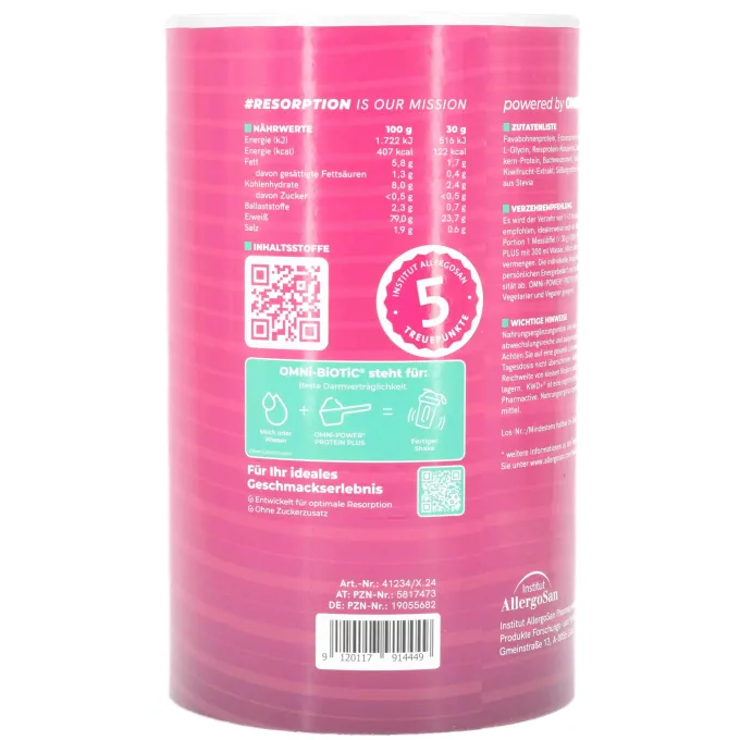 OMNI POWER Protein Shake Vanille Pulver 900 g