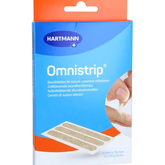 OMNISTRIP Wundnahtstreifen 6x76 mm 2 St