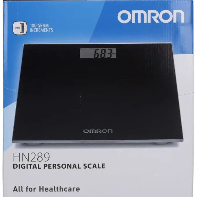 OMRON HN-289 digitale Personenwaage schwarz 1 St