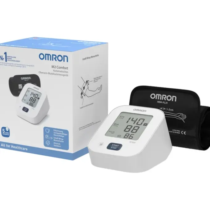 OMRON M2 Comfort Oberarm Blutdruckmessgerät 1 St