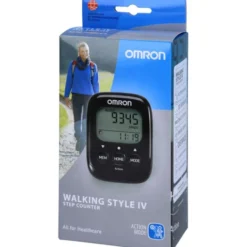 OMRON Walking Style IV Schrittzähler schwarz 1 St