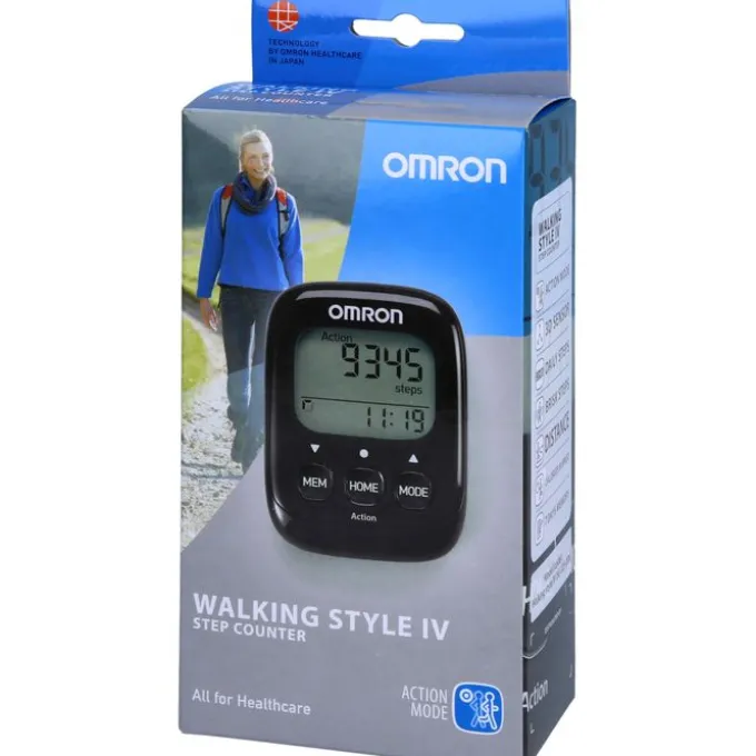 OMRON Walking Style IV Schrittzähler schwarz 1 St