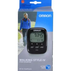 OMRON Walking Style IV Schrittzähler schwarz 1 St