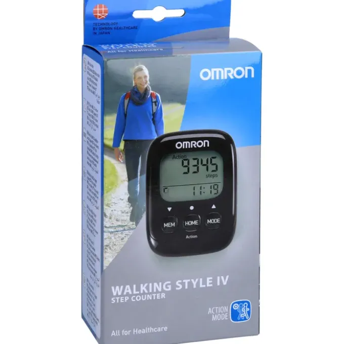 OMRON Walking Style IV Schrittzähler schwarz 1 St