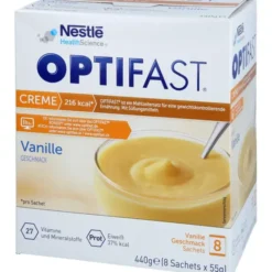 OPTIFAST home Creme Vanille Pulver 8 Stück