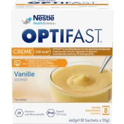 OPTIFAST home Creme Vanille Pulver 8 Stück