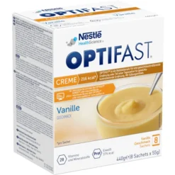 OPTIFAST home Creme Vanille Pulver 8 Stück
